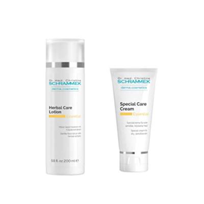 Schrammek Cosmetics Травяной лосьон 200 мл Крем для специального ухода 50 мл Набор