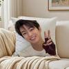 Person KPop CCORTIS KKEONHO Cushion Cover Pillowcase Antidustmite living Room Sofa Decor Cushion Room