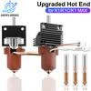 For Creality K1C Hotend Ceramic Heating Block Kit Quick-Swap Nozzle Kit Heat Break Resistance Hotend for K1 Max 3D Printer Parts