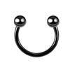 Кольцо для пирсинга носа (септум), соска, брови, уха, тела из нержавеющей стали, конус, шип, подкова, круглое