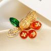 Хорошая хурма арахисовая брошь темперамент универсальный женский арахисовый корсаж одежда аксессуары булавка новогодний подарок