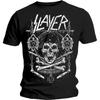 26 Череп и кости Slayer Обновленная футболка S-XXL Футболка метал-группы Официальная футболка Унисекс футболка