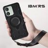 For Redmi 13C 4G Phone Case Magnetic Shockproof with Stand & Lanyard [IBMRS Compatible] Heavy Duty Cover