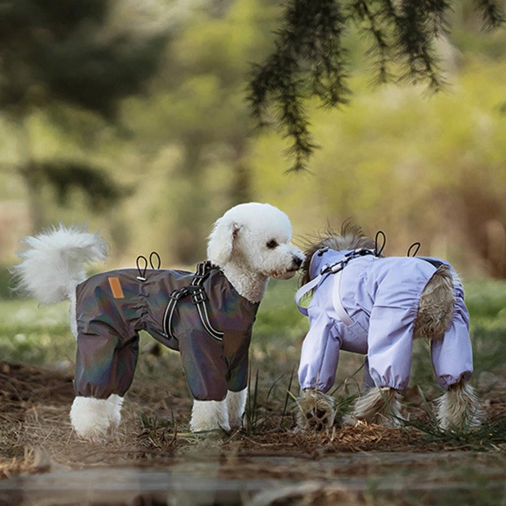 Водонепроницаемые дождевики-пончо для собак, пальто, 6 размеров на выбор, регулируемый дождевик для питомца, дождевая одежда для прогулок и выездов