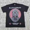 Black Sabbath Оззи Осборн Метал группа Тур Футболка Графический принт