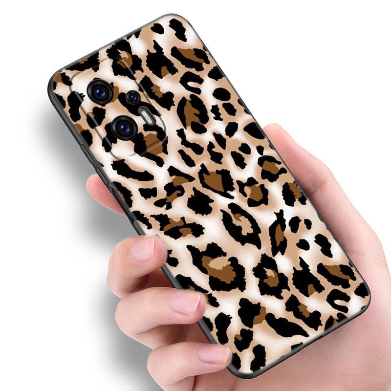Чехол для телефона с леопардовым принтом для Xiaomi POCO F2 F3 M2 M3 M4 X3 X4 Pro NFC F4 GT 5G F1 X2 C3 C31 C40 M5S, мягкий черный чехол из ТПУ