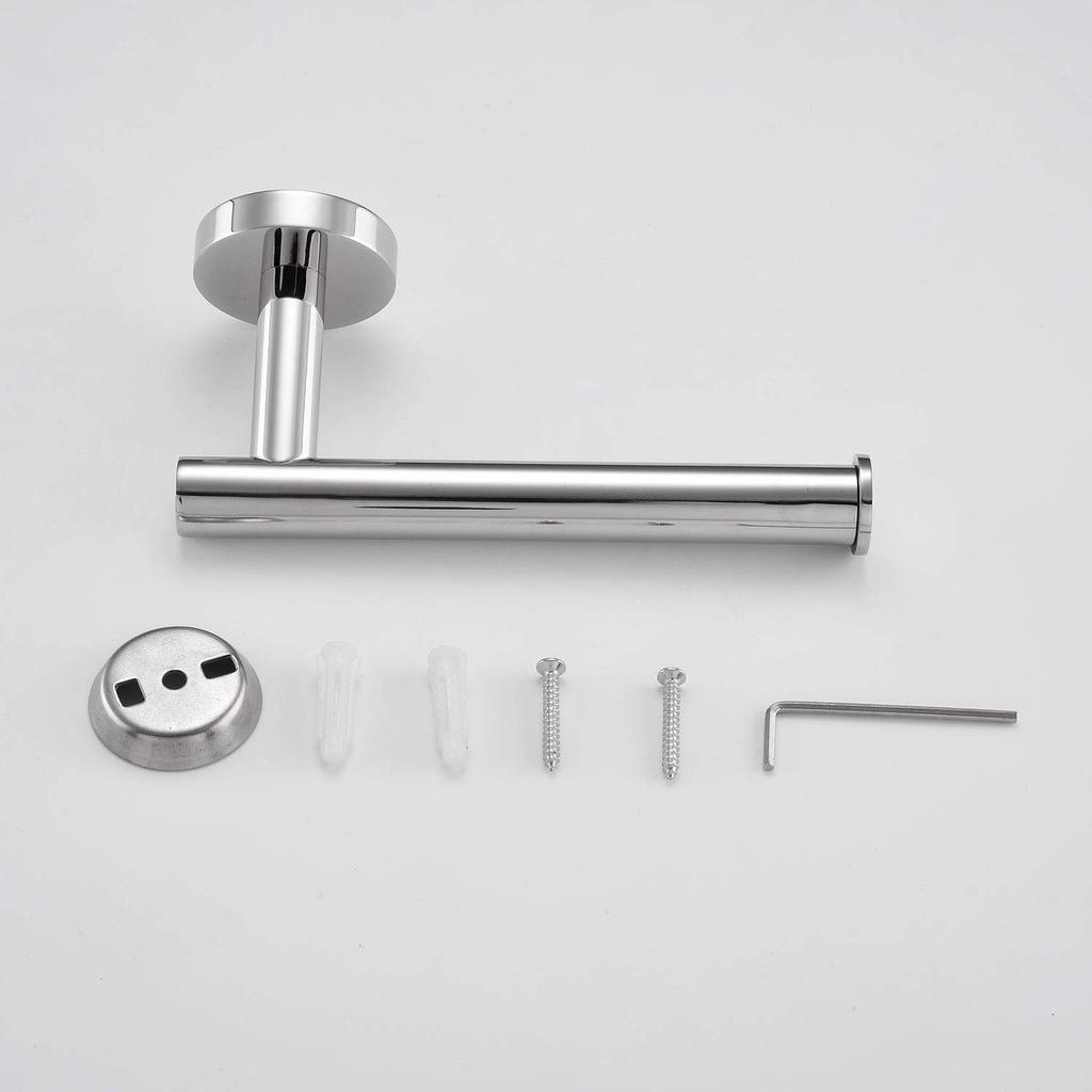 Celbon SUS304 Stainless Steel Toilet Roll Holder, Chrome Finish, Wall Mounted Bathroom Tissue Holder, Chrome…
