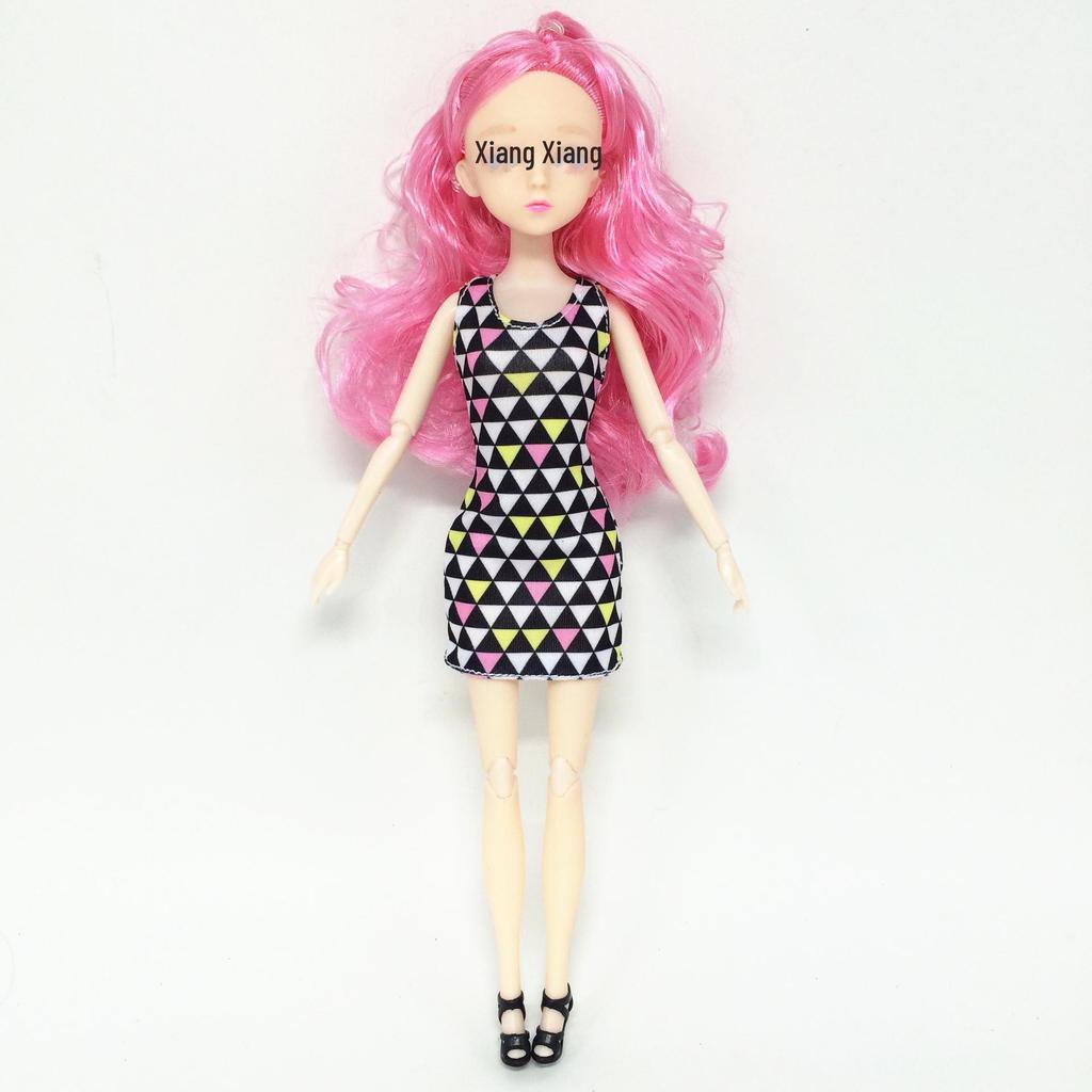 Набор модных кукол: 6 аксессуаров, 2 наряда, юбка, брюки, шорты