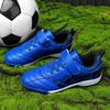 Детские футбольные бутсы 31-40 лет, молодежные футбольные бутсы с короткими шипами на липучке, тренировочные детские футбольные бутсы для мальчиков