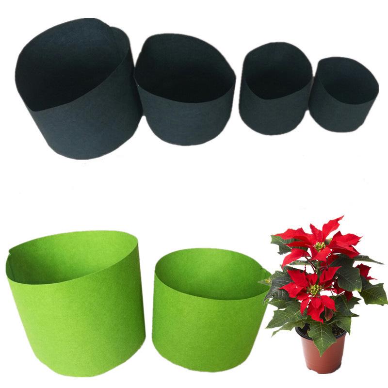 Hydroponic Felt Garden Bucket for Vegetables and Succulents