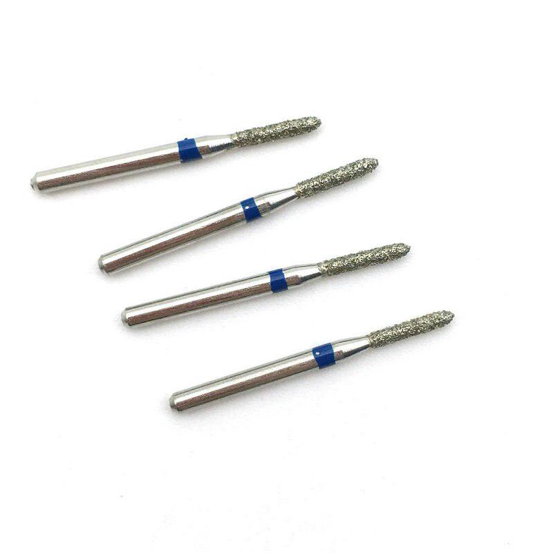 10 шт., стоматологические алмазные боры, стоматологические боры Dia-burs для высокоскоростных наконечников, средний инструмент для стоматолога SO-20 FG 1,6 м