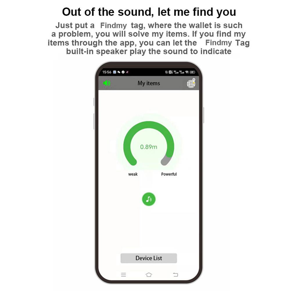 10/1 ШТ. Анти-потерянный GPS-трекер Беспроводной Bluetooth-сигнализация Звуковой сигнал Мини-трекер Брелок Отслеживание Умная метка Для Android/iOS iPhone