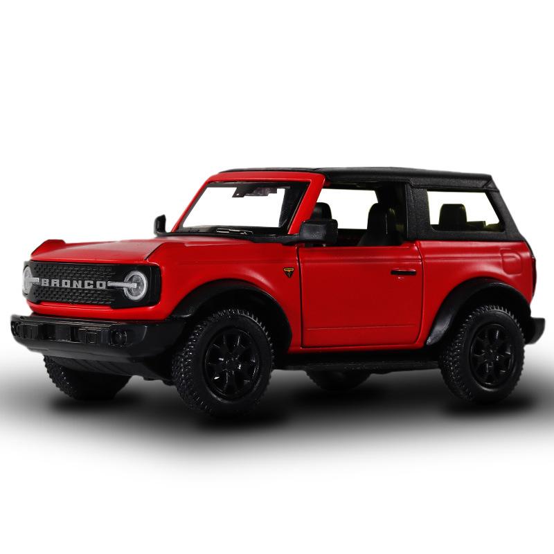 1/36 Ford Bronco SUV внедорожная игрушечная машинка модель для детей RMZ City литая миниатюра инерционная коллекционная подарочная для мальчиков