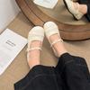 Fashion Shoes Woman Comfortable And Elegant All-Match Oxfords Female Footwear Summer Leather Dress New Mary Janes Spring Summer Shoes La