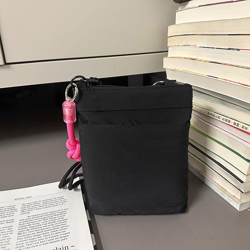 Lightweight Mobile Phone Bag Contrast Shoulder Bag Travel Crossbody Bag