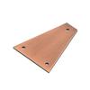 Professional Triangular Core Cover 3 Holes Metal Guitar Adjustment Rod Covers Electric Guitar Bass Replacement Parts