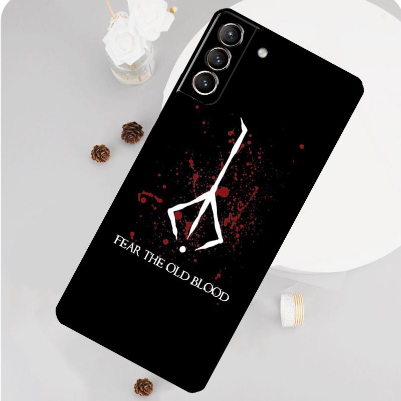 Чехол для телефона Bloodborne Runes для Samsung Galaxy S23 Ultra S21 S20 FE S9 S10 Plus Note 10 20 S22 Ultra Funda