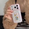 Ins милый вышивка тюльпан кролик для iphone17ProMax Apple 17 чехол для мобильного телефона 16 новый 15pro мультяшный 14 креативный 13 женский 16promax силиконовый противоударный