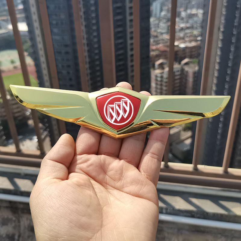 Buick Car Logo Sticker: Excelle, Regal, Verano, Encore GT Black Head Decoration