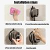 Suction Cup Washbasin Hook ABS Wall Mounted High Quality Bathtub Hooks  Bathroom