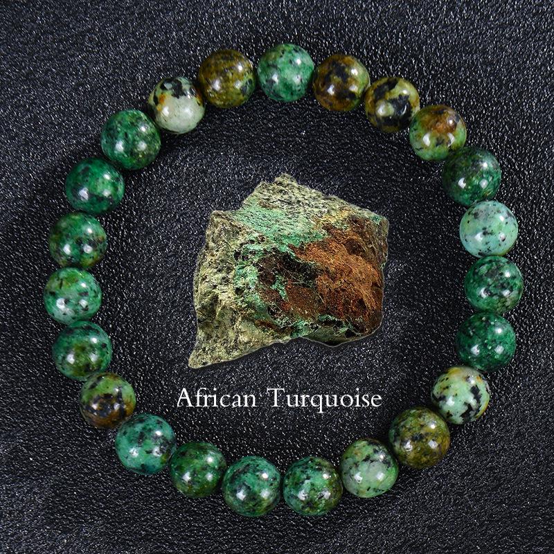 Apatite Sunstone Agate Crystal Elastic Bracelet