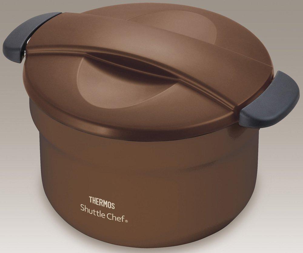 Thermos Vacuum Insulated Cooker Shuttle Chef Mocha MC 2.8L [3-5 servings] KBF-3001
