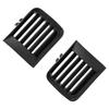 2Pcs Front Bumper Fog Light Grill Cover For Nissan Pathfinder 1999-2004