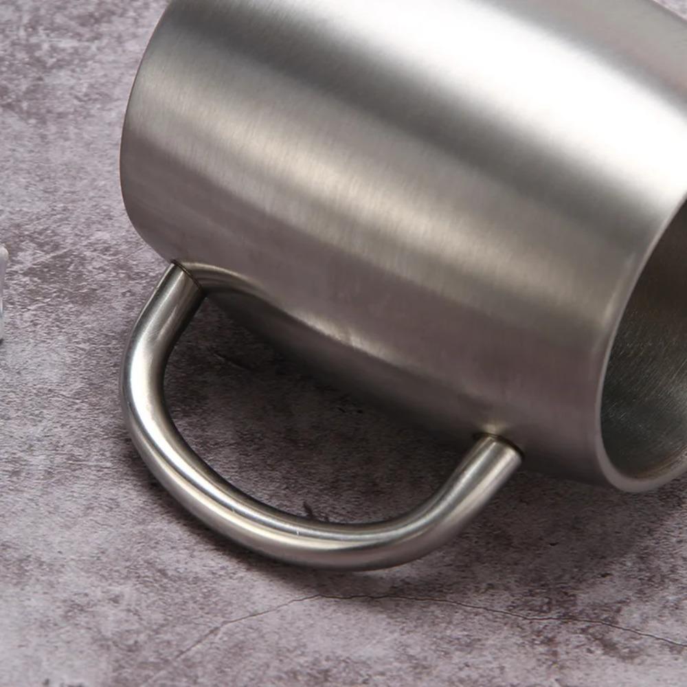 Двойные стенки из нержавеющей стали пивная кружка портативная офисная кружка для воды питьевая посуда термокружка для кемпинга