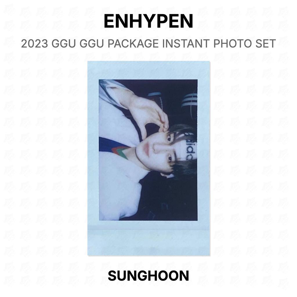 ENHYPEN 2023 GGU GGU PACKAGE INSTANT PHOTO SET Official Photocard
