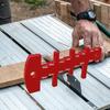 Red Table Saw Height Gauge Aluminum Measuring Tools Router Table Height Gauge  Router Table