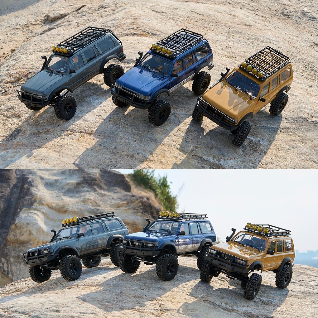 FMS LC80 FCX18 Land Cruiser Радиоуправляемая машина 1/18 LC80 2,4 ГГц 4WD Бесколлекторная Радиоуправляемая Электрическая Модель Машины с Дистанционным Управлением Рок Краулер