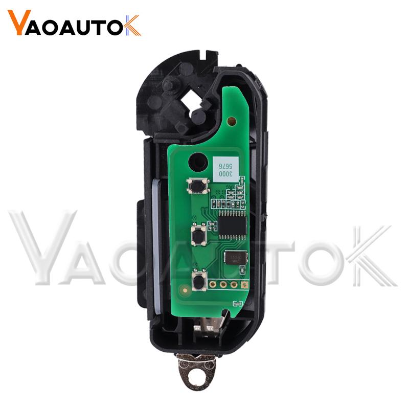 Remote Car Key For Fiat 500 MPV Punto Bravo Ducato Doblo Qubo Grande for Citroen Jumper for Peugeot Boxer for Delphi for Marelli