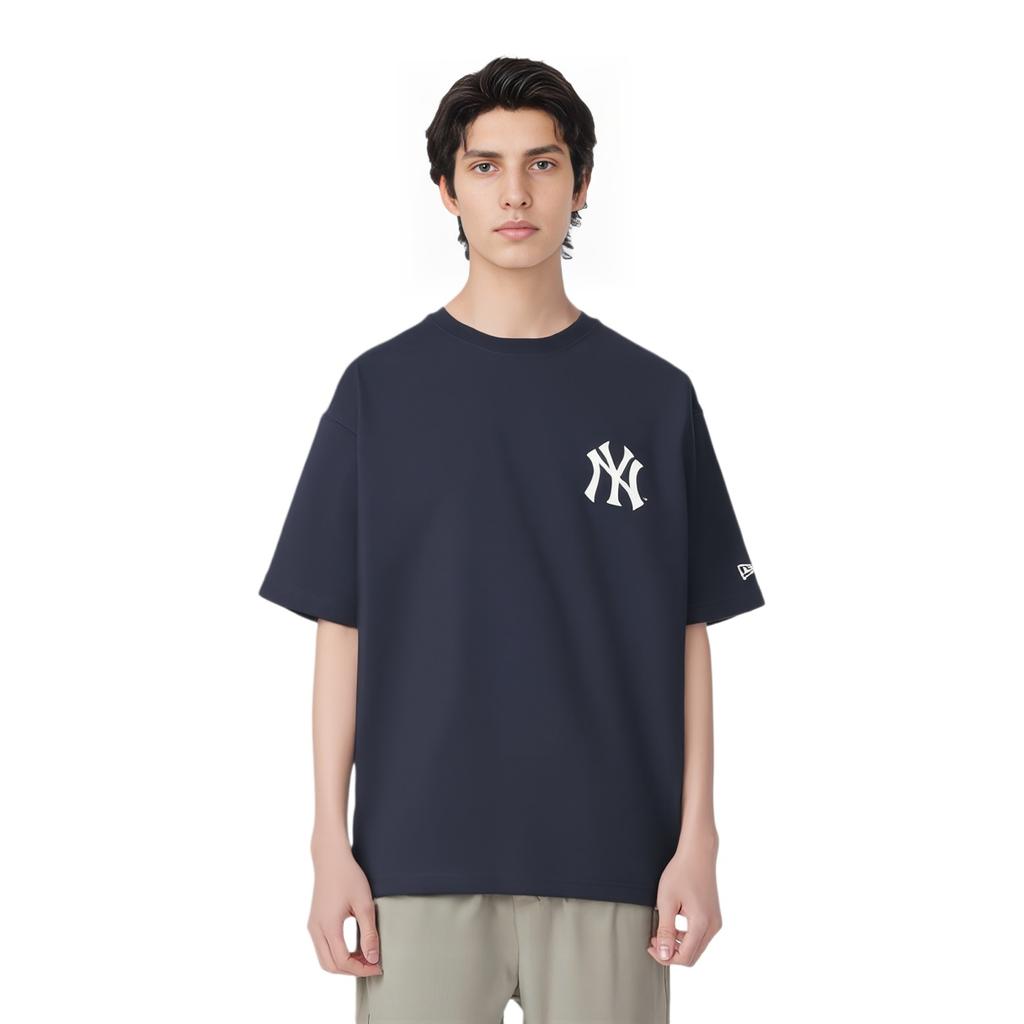 New Era Унисекс Футболка с коротким рукавом и принтом логотипа New York Yankees MLB 14726625