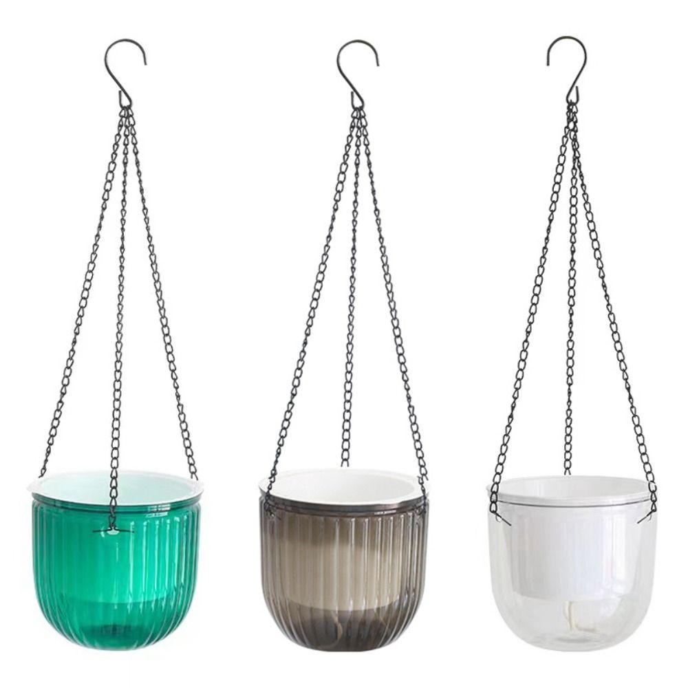 Garden Decoration Self-watering Flower Pot Plant Home Decor Durable Houseplant Flowerpot