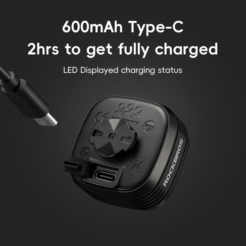 Велосипедный задний фонарь Rockbros Smart Sync с датчиком торможения, 12 режимов, IPX6, перезаряжаемый, аксессуары для горного и шоссейного велосипеда
