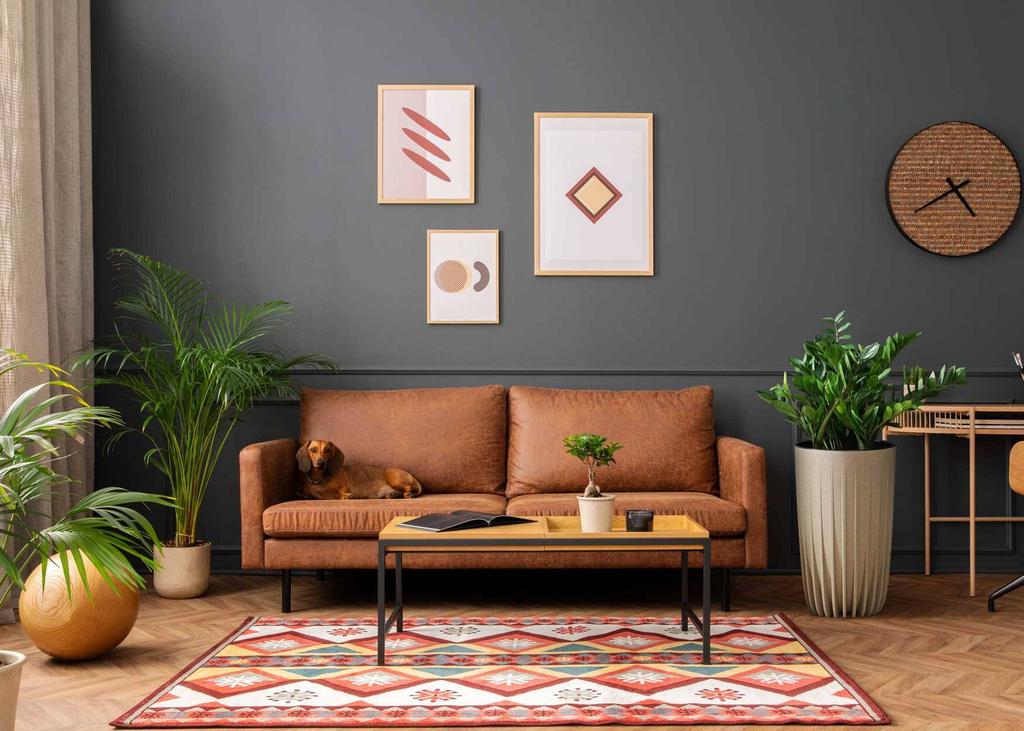 Donica Stripped Wysoka Eco Wood Zielona