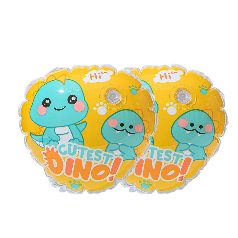 Swimming Accessories Cute Kids Swimming Arm Rings Water Sleeve Thick Buoyant Double Airbag Water Sport Child Swimming Equipment