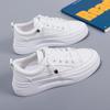 Женские белые туфли, новые легкие кроссовки на платформе с мягкой подошвой для женщин, эластичные водонепроницаемые нескользящие женские повседневные кроссовки