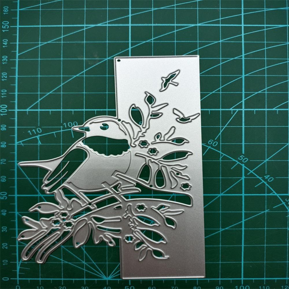3D птицы листья Diy вырубные штампы трафарет для изготовления карточек Скрапбукинг бумажная карта тиснение ремесло трафарет Рождественский подарок