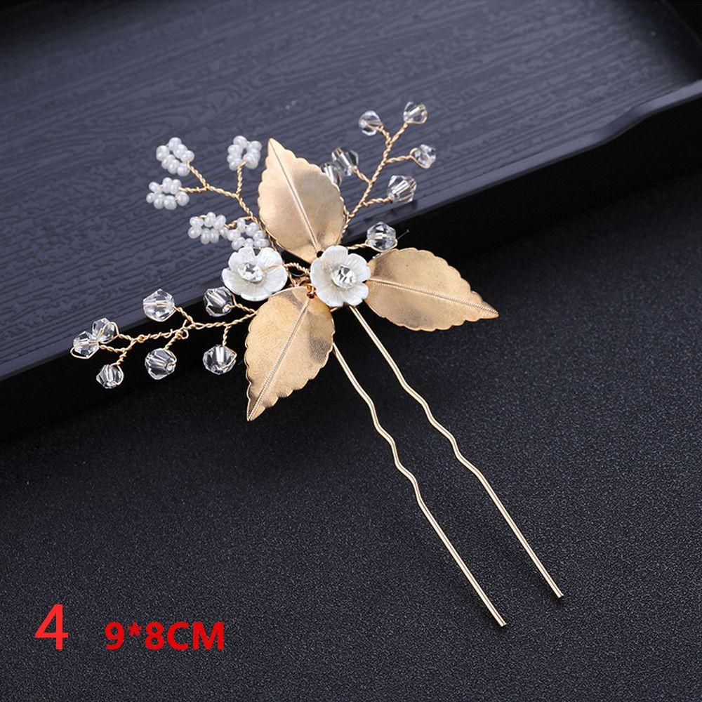 1/2/3PCS Crystal Hair Jewelry Accessories Hair Clips Headpieces Women Hairpins Headwear