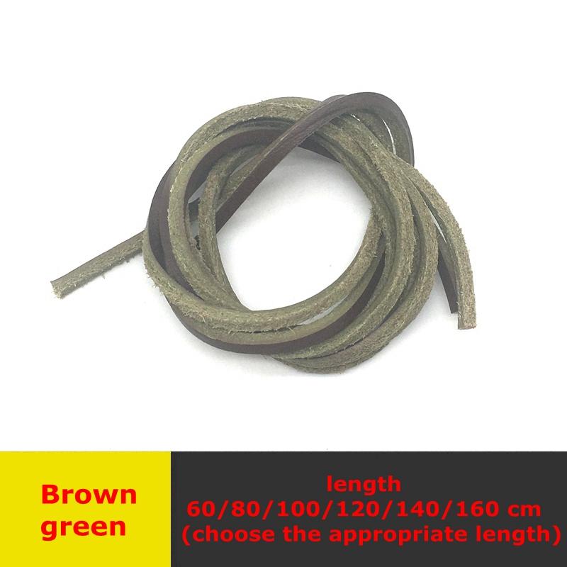 1 пара 100 см прочных шнурков для обуви, кожаные квадратные шнурки, используемые для мужчин и женщин, ботинки Martin, повседневная кожаная обувь, шнурки в стиле ретро