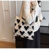 Любовь вязаная сумка женская новая модная большая вместительная сумка-тоут корейская версия универсальная высококачественная сумка