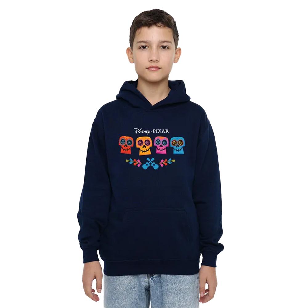 Coco Childrens/Kids Skull Logo Full Color Hoodie