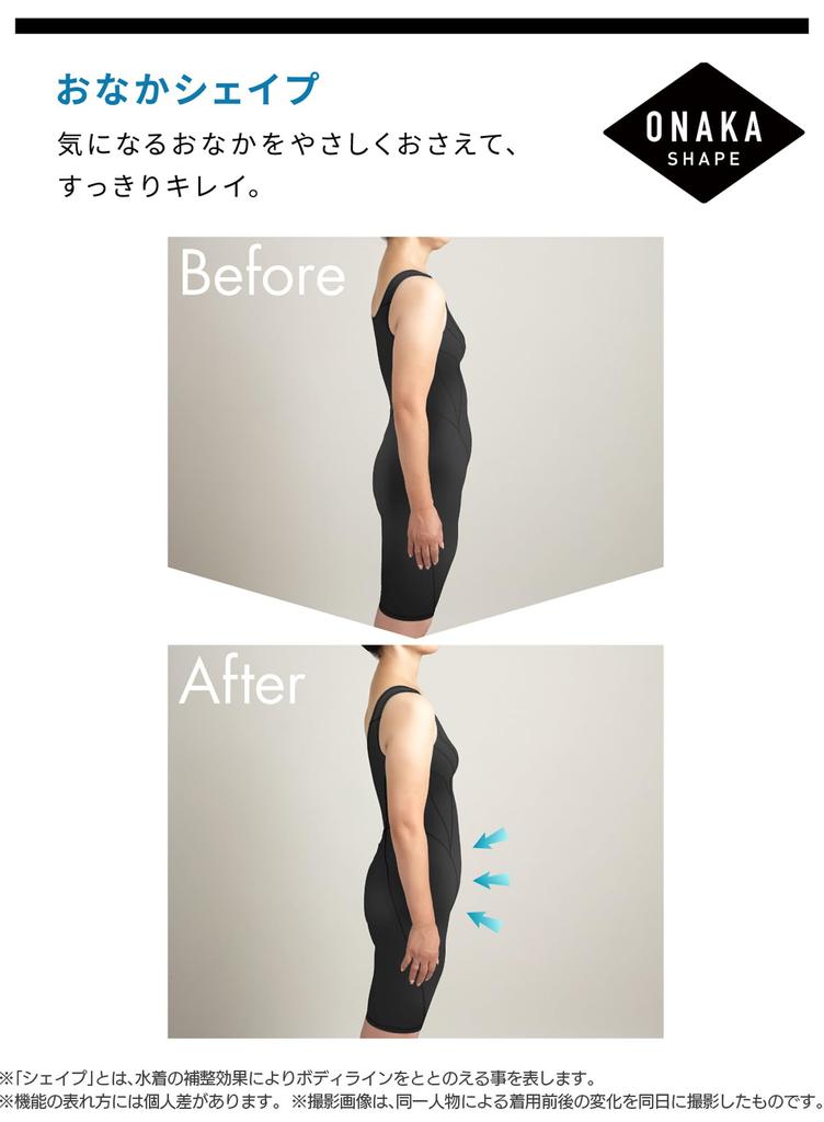 Купальник Wacoal Swimwear LUCEO SFR732 с красивыми чашками для груди и подходит до размера плюс-сайз. Фитнес-размер. Женский. Формирующий живот. Скрывающий недостатки фигуры.