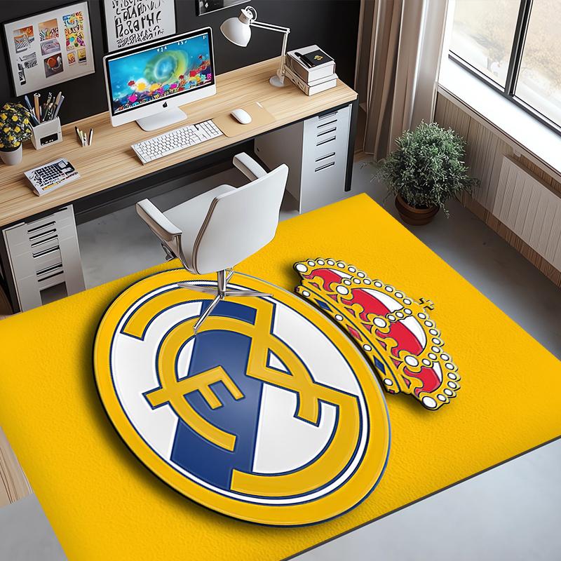 Football team Pattern Rug, Indoor/Outdoor Mat, for Picnic, Gameroom, Bedroom, Office, Living Room, Home Decor Carpet, Birthday Gift