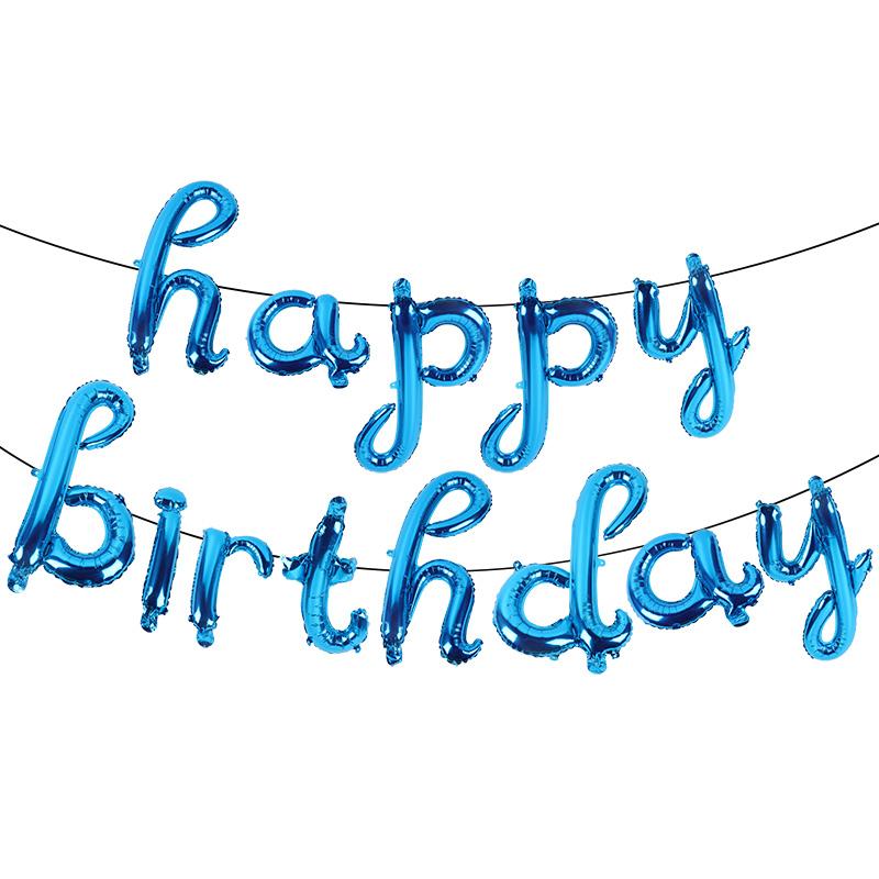 1 год Мальчик День рождения Первый день рождения Baby Shower Мальчик Украшения Синие латексные шары Набор конфетти Украшения для дня рождения Дети