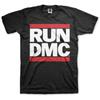 Черная футболка унисекс с логотипом Run DMC