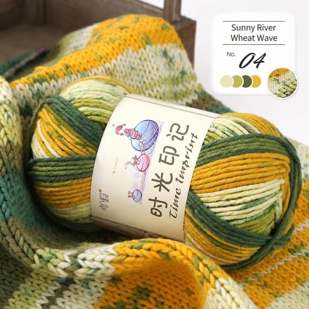 100g Per Roll Knitting Yarn Soft Handmade Yarn Knitting Sweaters Bags Blankets