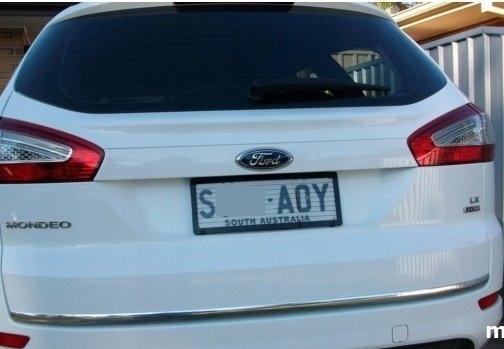 Ford MONDEO Mk4 Estate - CHROME STRIP TAILGATE Tuning