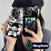 Чехол для мобильного телефона Jujutsu Kaisen Мегуми для iPhone 17 16 15 14 13 12 11 Pro Max Plus Mini MagSafe Стеклянный Цветной Чехол Роскошный